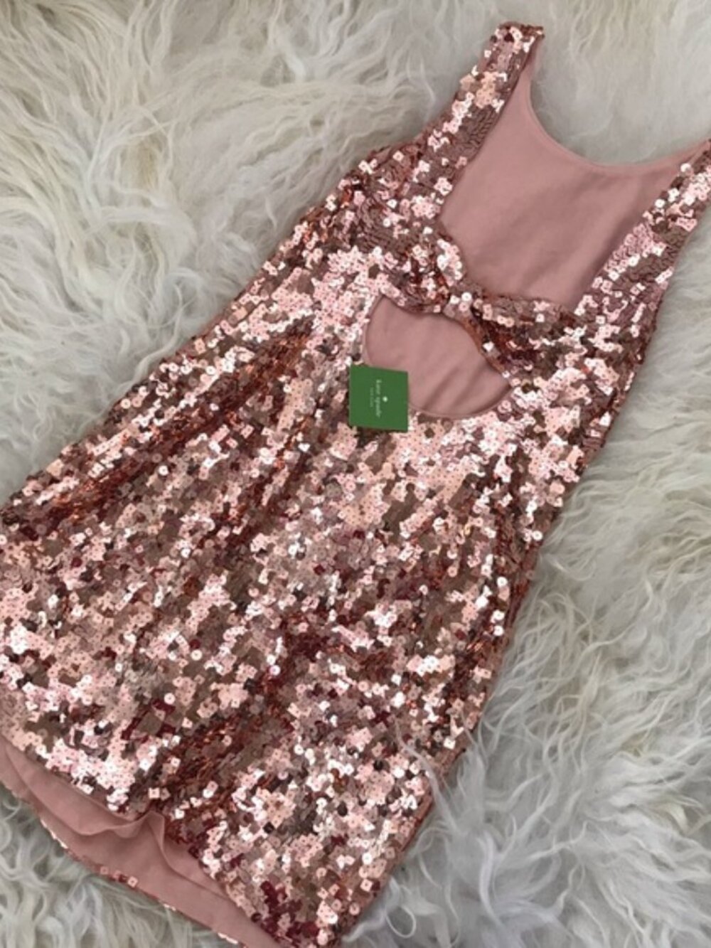 kate spade new york sequin bow minidress 1400 - Picture 4 of 8